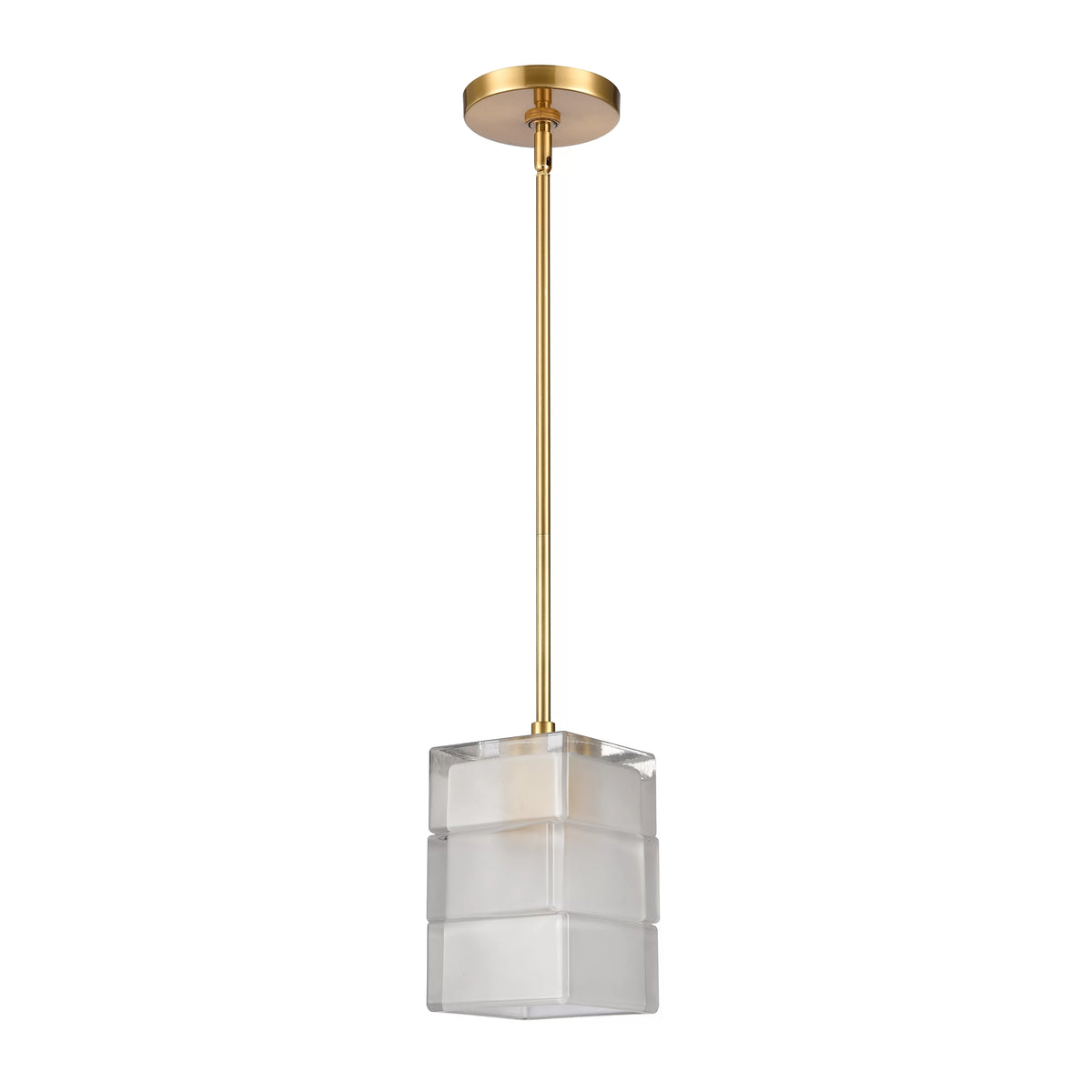 6-Inch Wide Ice Blocks Pendant I585028