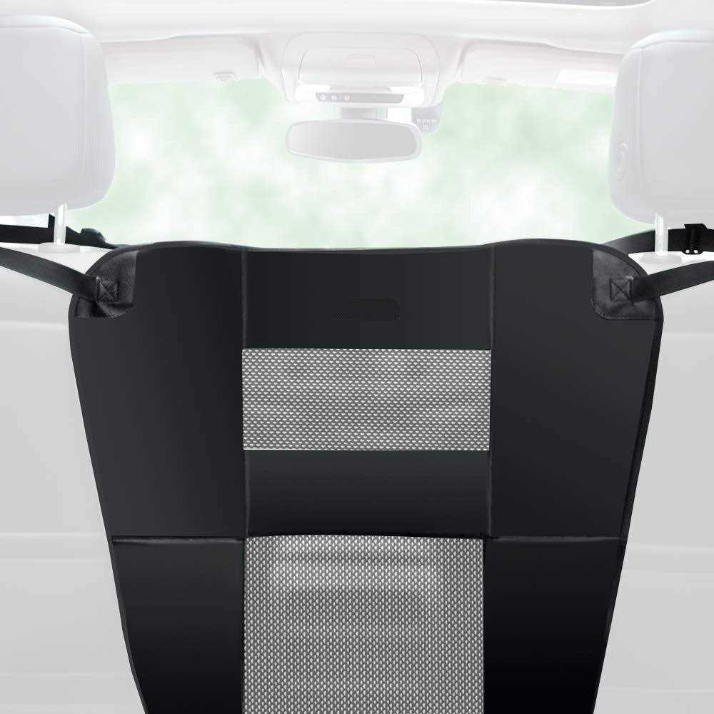 Padded Durable Nylon Dog Car Backseat Barrier W262448