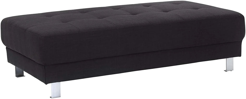 Orange Twill Fabric Ottoman A813314