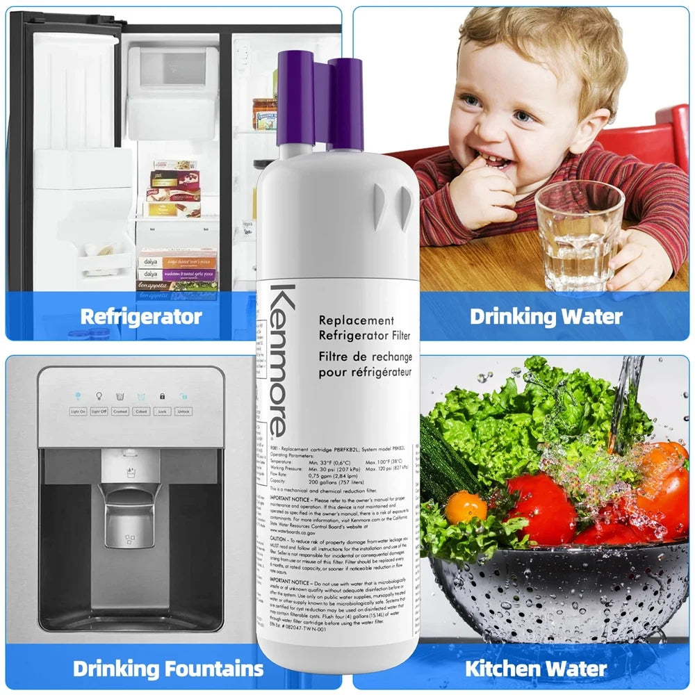 3 Pack Refrigerator Water Filter O584