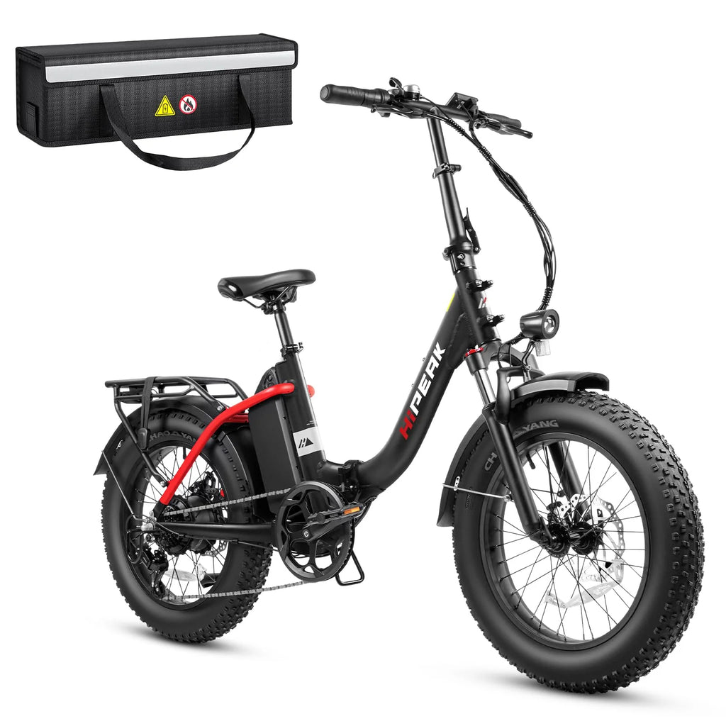 750W Folding Electric Bike 48V 15Ah Fat Tire Q80432
