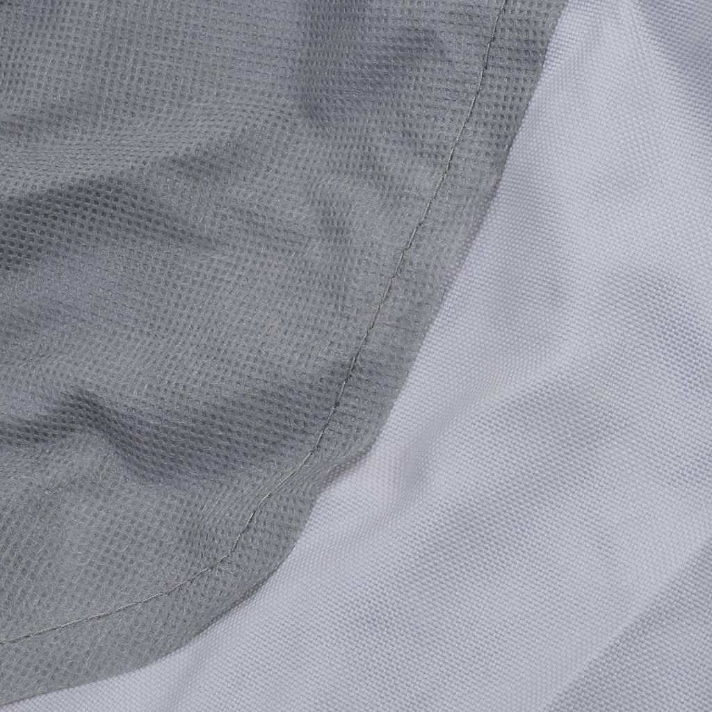 Grey 600D Oxford Fabric Waterproof Boat Cover with Carrying Bag Z946469