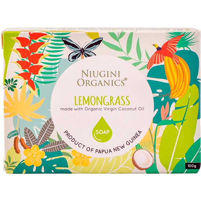 Virgin Coconut Oil Soap Lemongrass 100g E950