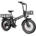 Foldable 20 x 4.0 Fat Tire Electric Bike with 500W Motor H25544