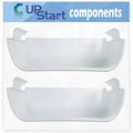 2-Pack Refrigerator Door Shelf Bin N1253