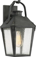 Mottled Black Outdoor Wall Light D99331