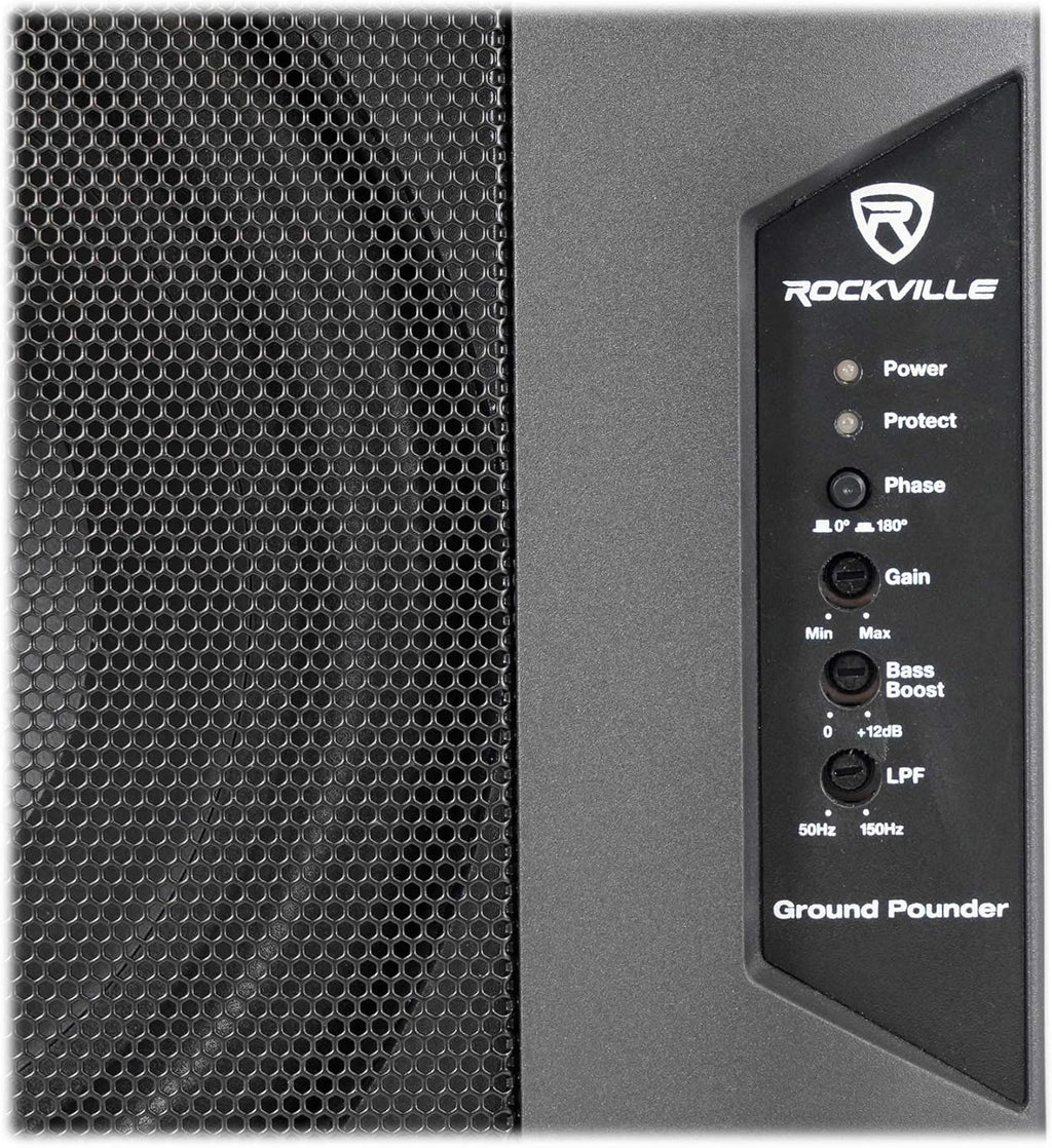 800w Powered Dual 10 Car Subwoofer Aluminum Enclosure X56326