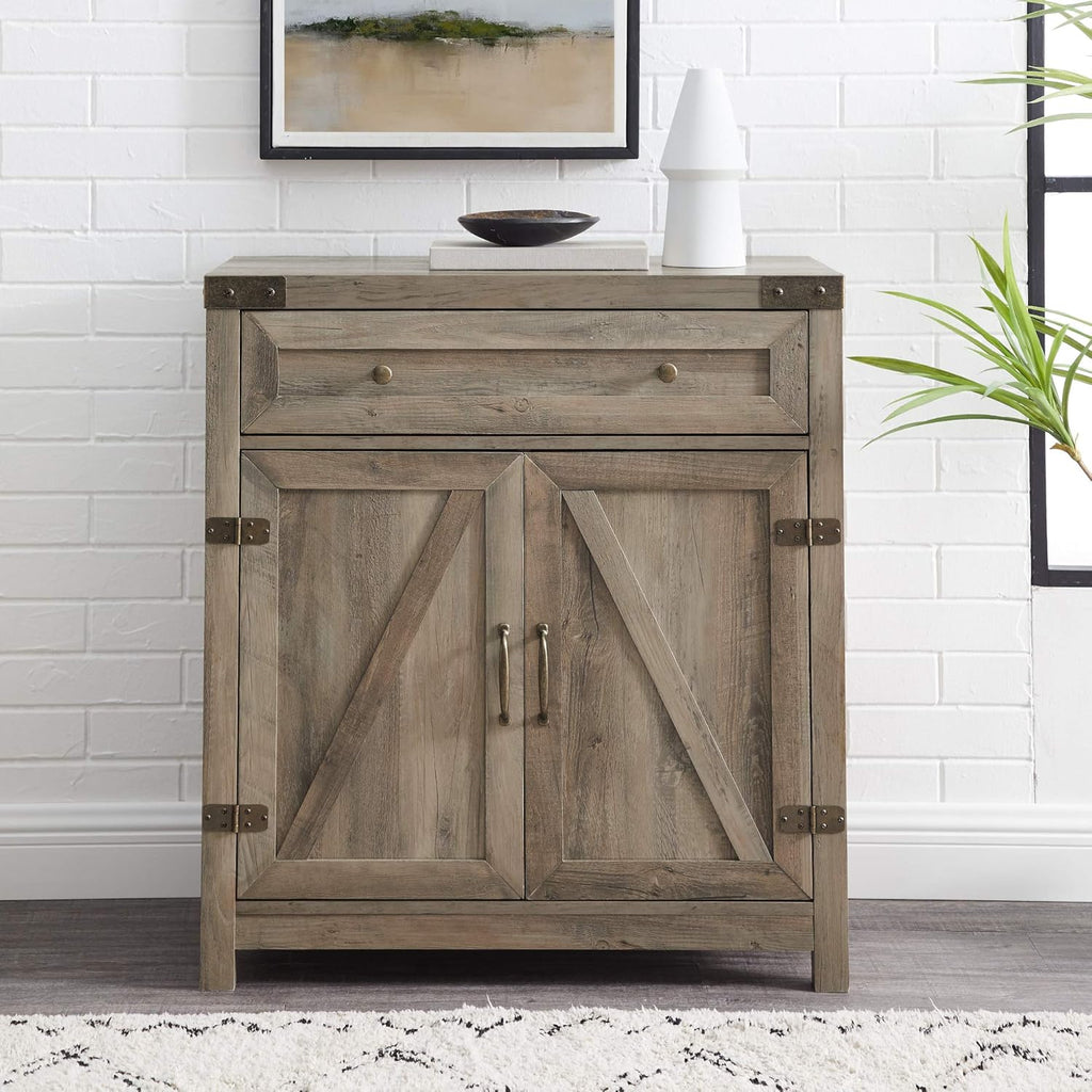 Grey Wash Accent Cabinet M9383