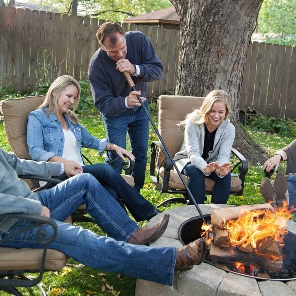 46 Extra Long High Carbon Fire Pit Poker X988051