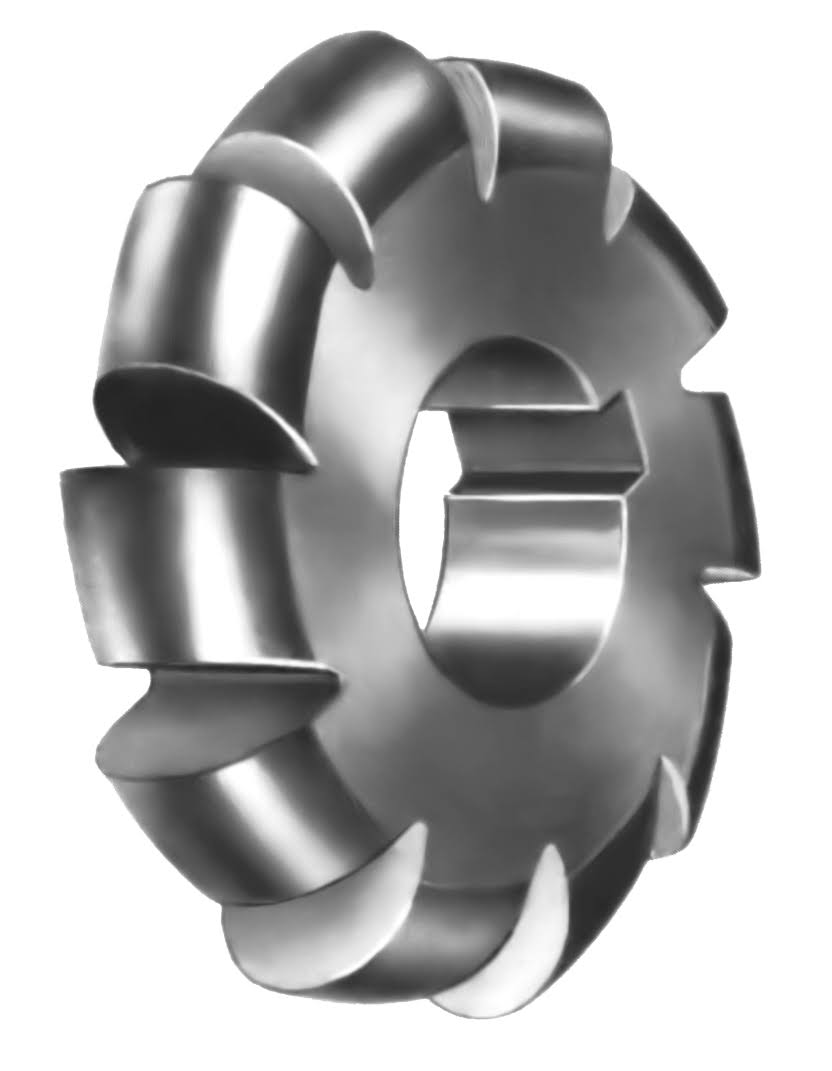 High Speed Steel Convex Cutter 0.812 Dia of Circle x 4 Dia. x 1.25 Hole Q708588