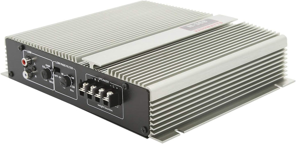 2200W 2 Channel Car Audio Power Amplifier T7456