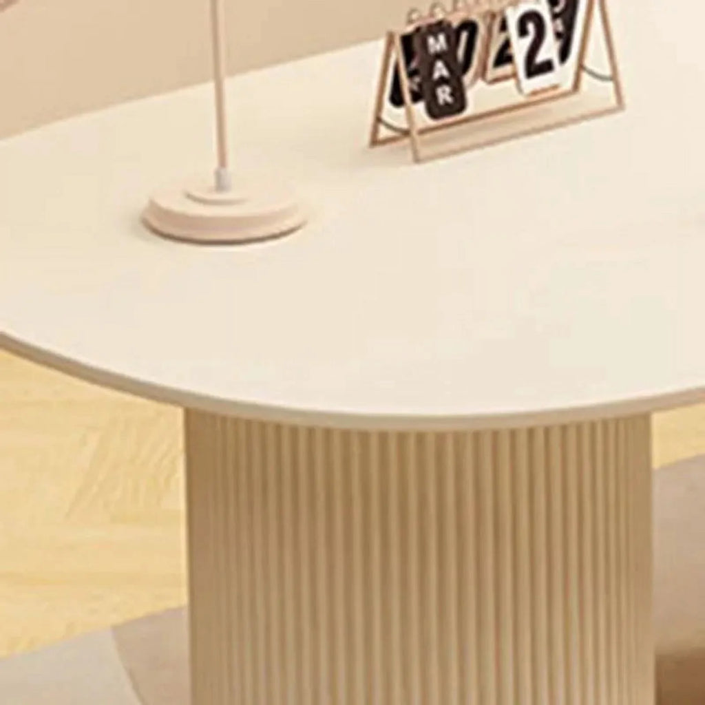White Standing Computer Desk E8180