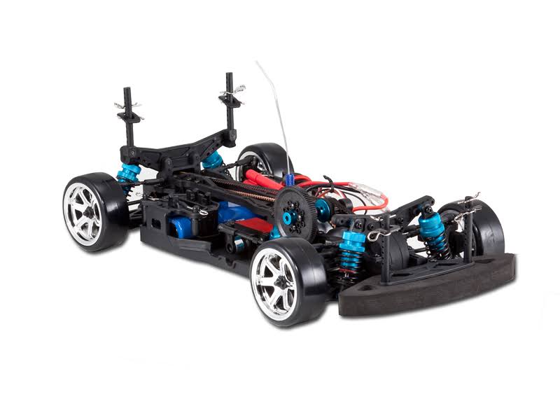 1/10 Scale Belt Drive Electric Orange Drift Car J103