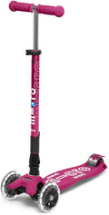 Foldable Three Wheeled Kids Scooter with Light-Up Wheels S661