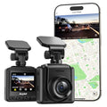 Mini Dash Cam with WiFi, 2K, WDR Night Vision, Parking Monitor W4816
