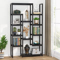 6-Tier 70.9 inch Tall Black Bookshelf U8132