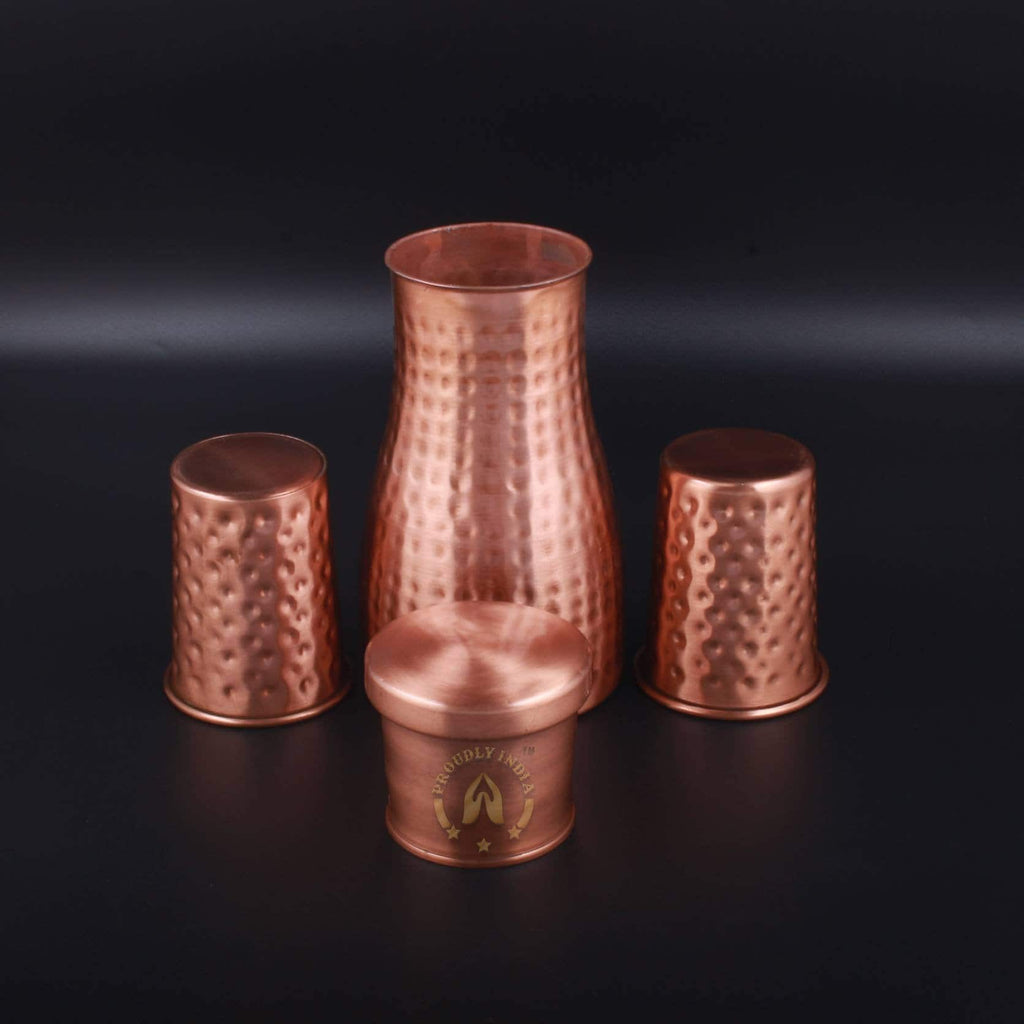 Copper Metal Water Bottle N422794