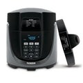 6 qt. Black Programmable Digital Air Fryer with Pressure Cooker I689027
