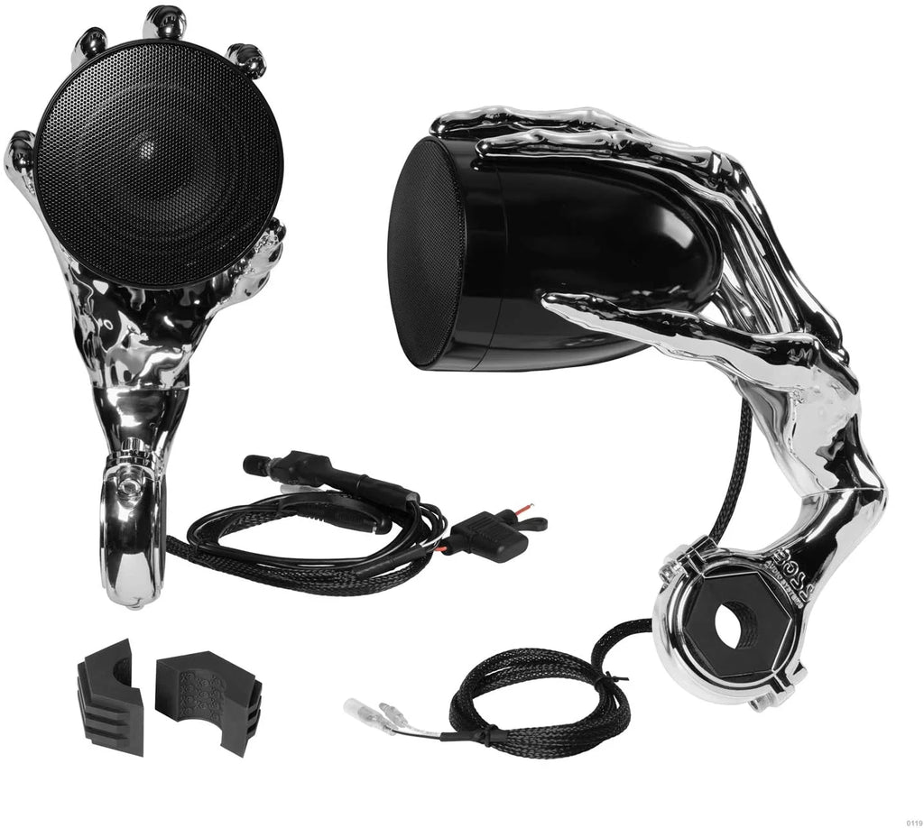 All-weather powered speaker system with built-in Bluetooth G342781