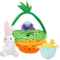 Easter Basket Plush Squeaky Dog Toy E361929