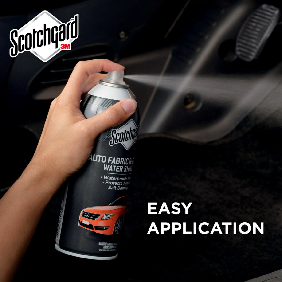 Auto Interior Fabric & Carpet Water Repellent Spray, 10 oz F630