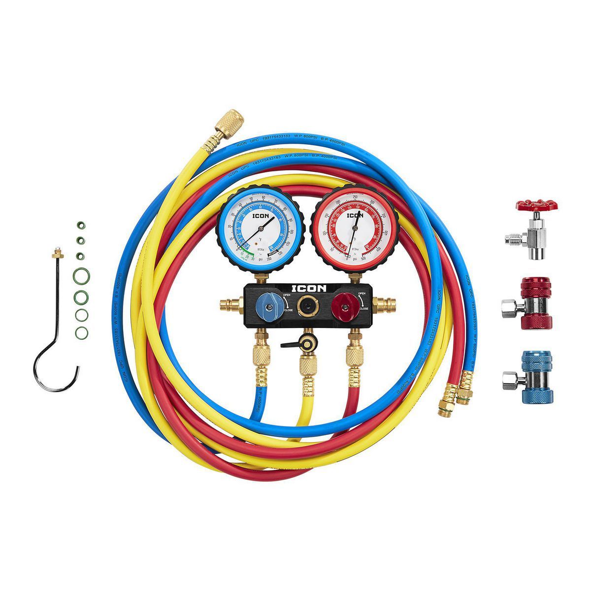 R134A A/C Manifold Gauge Set Y42207