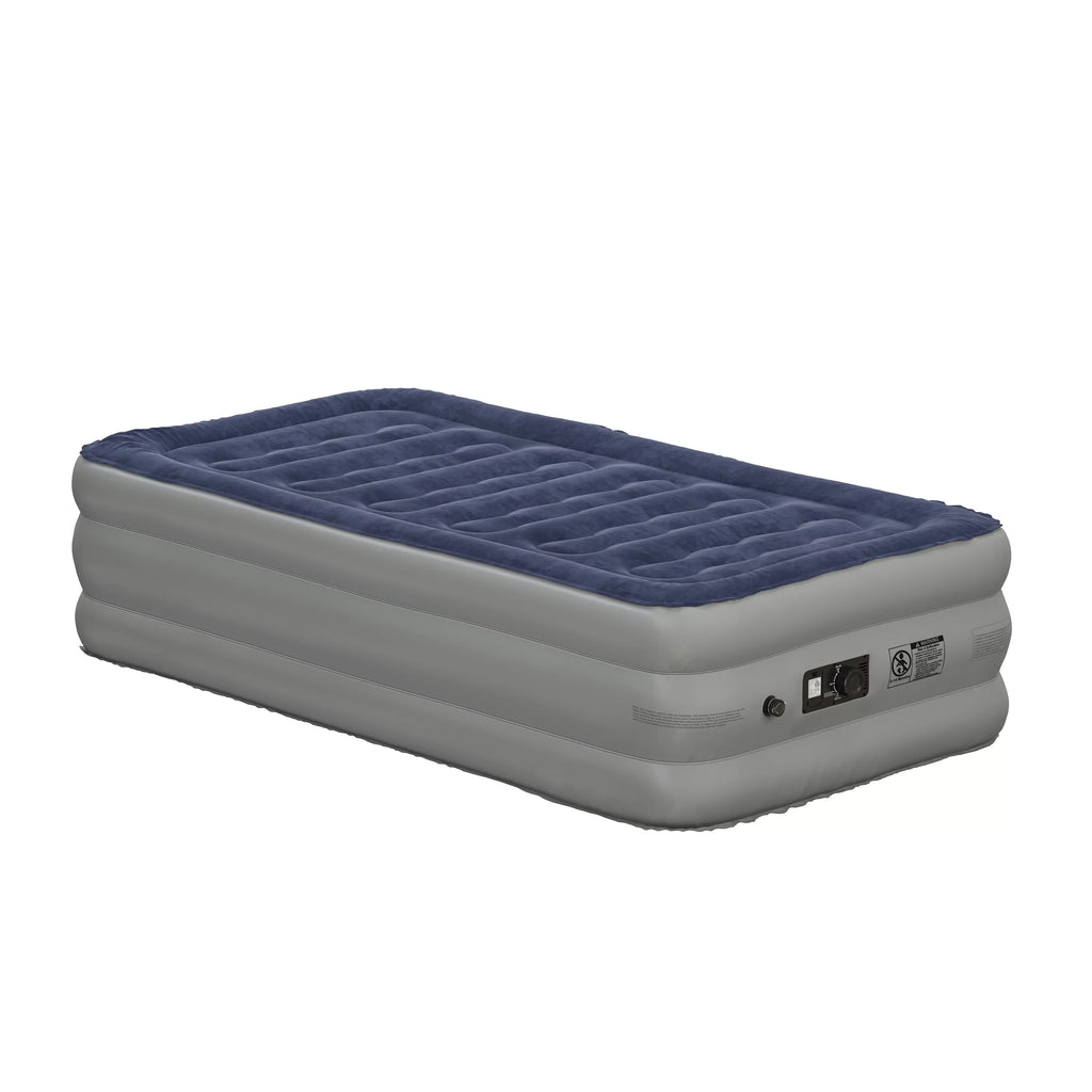 18 inch Air Mattress with Internal Electric Pump and Carrying Case - Twin O86937