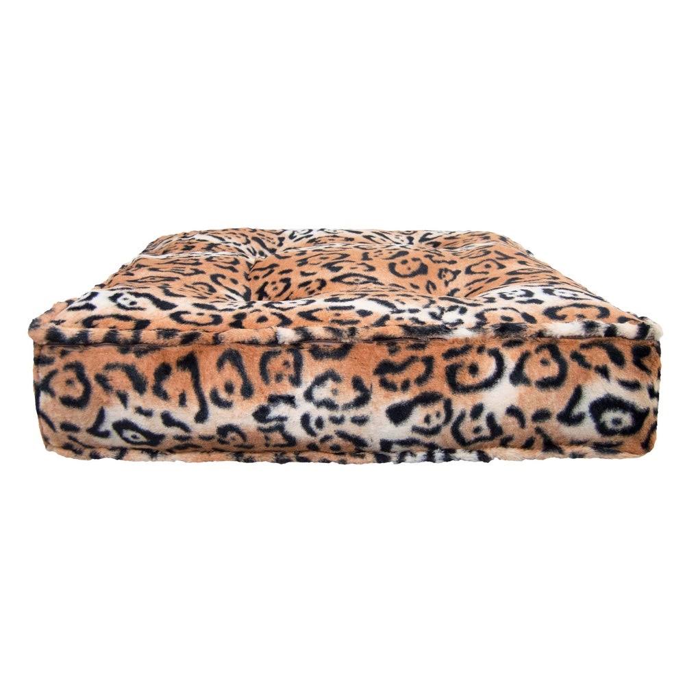 Medium Rectangle Faux Fur Pet Bed A453