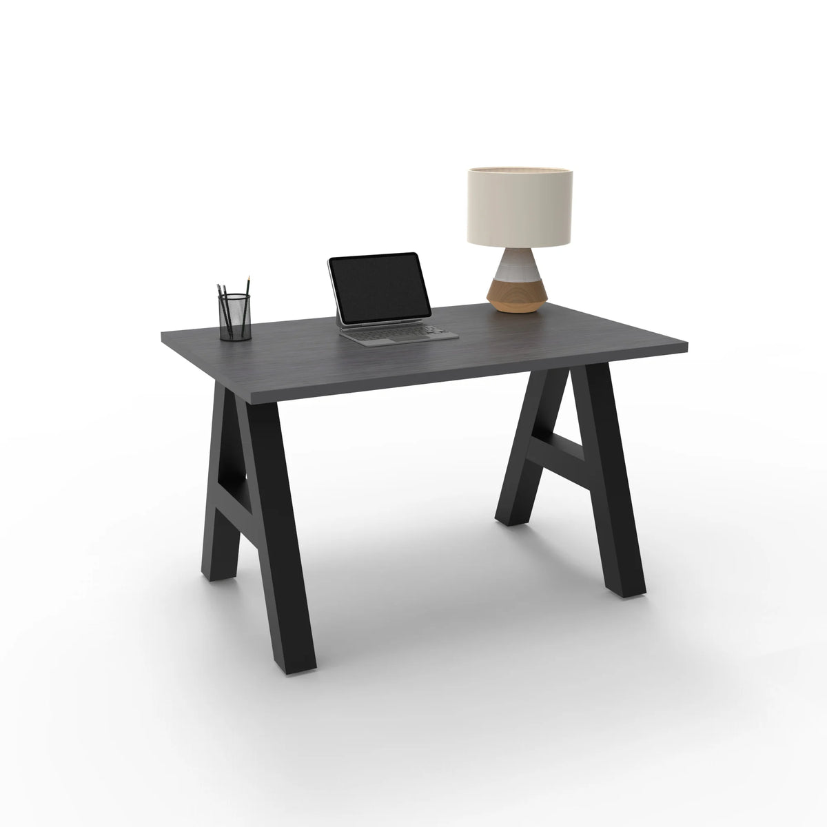 48" Writing Desk with Black Frame P37926
