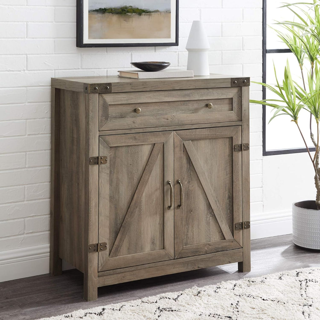 Grey Wash Accent Cabinet M9383