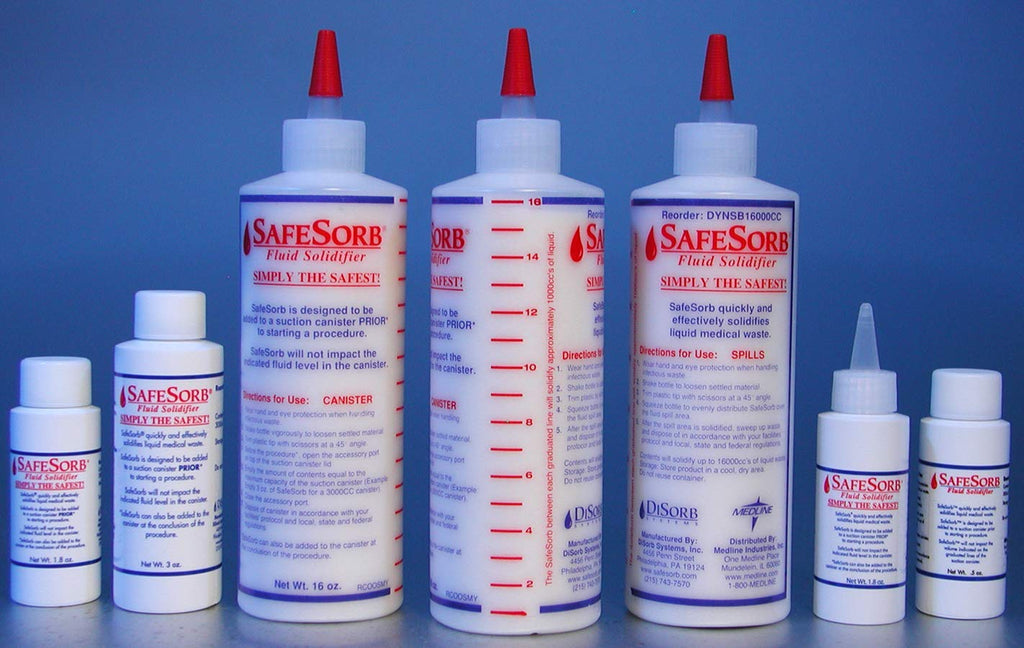 Spill Absorbent Powder, 16000cc, 16 Bottles Per Case J632