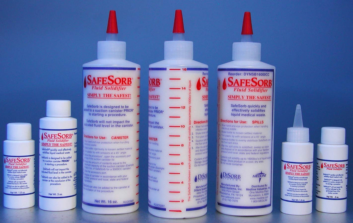 Spill Absorbent Powder, 16000cc, 16 Bottles Per Case J632