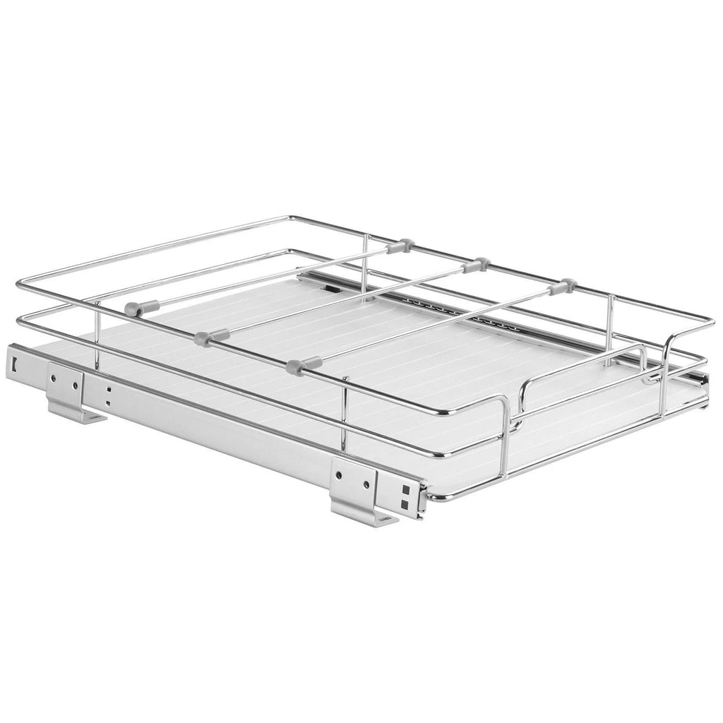 Chrome Plated Steel Pull Out Cabinet Organizer P3630