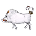 Boar Shaped 1000ml Bar Supplies O320