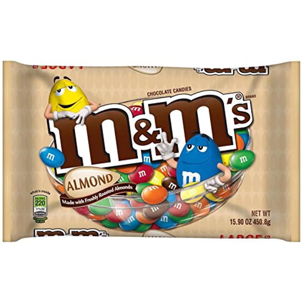 Almond Chocolate Candy 15.9-Ounce Bag Pack Of 4 B22673