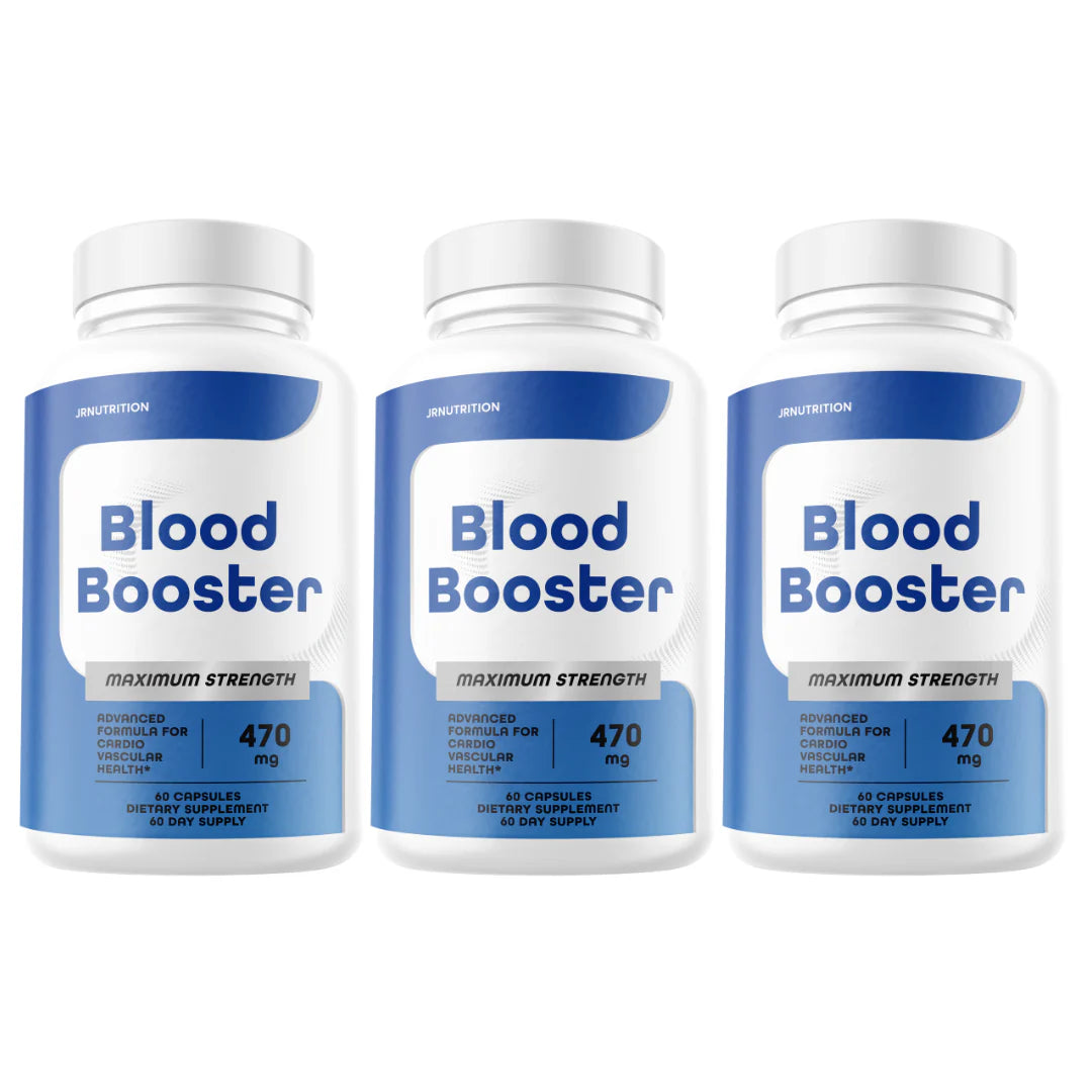 Blood Booster Capsules Maximum Strength 3 Bottles S32680