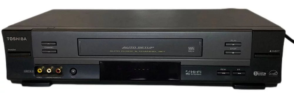 Pre-Owned 4 Head VHS VCR Vhs Player with Remote B345054