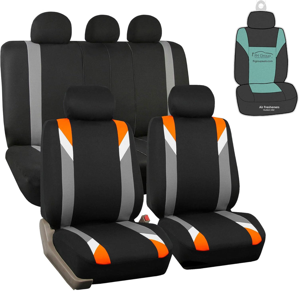 Gray/Black Seat Covers P417