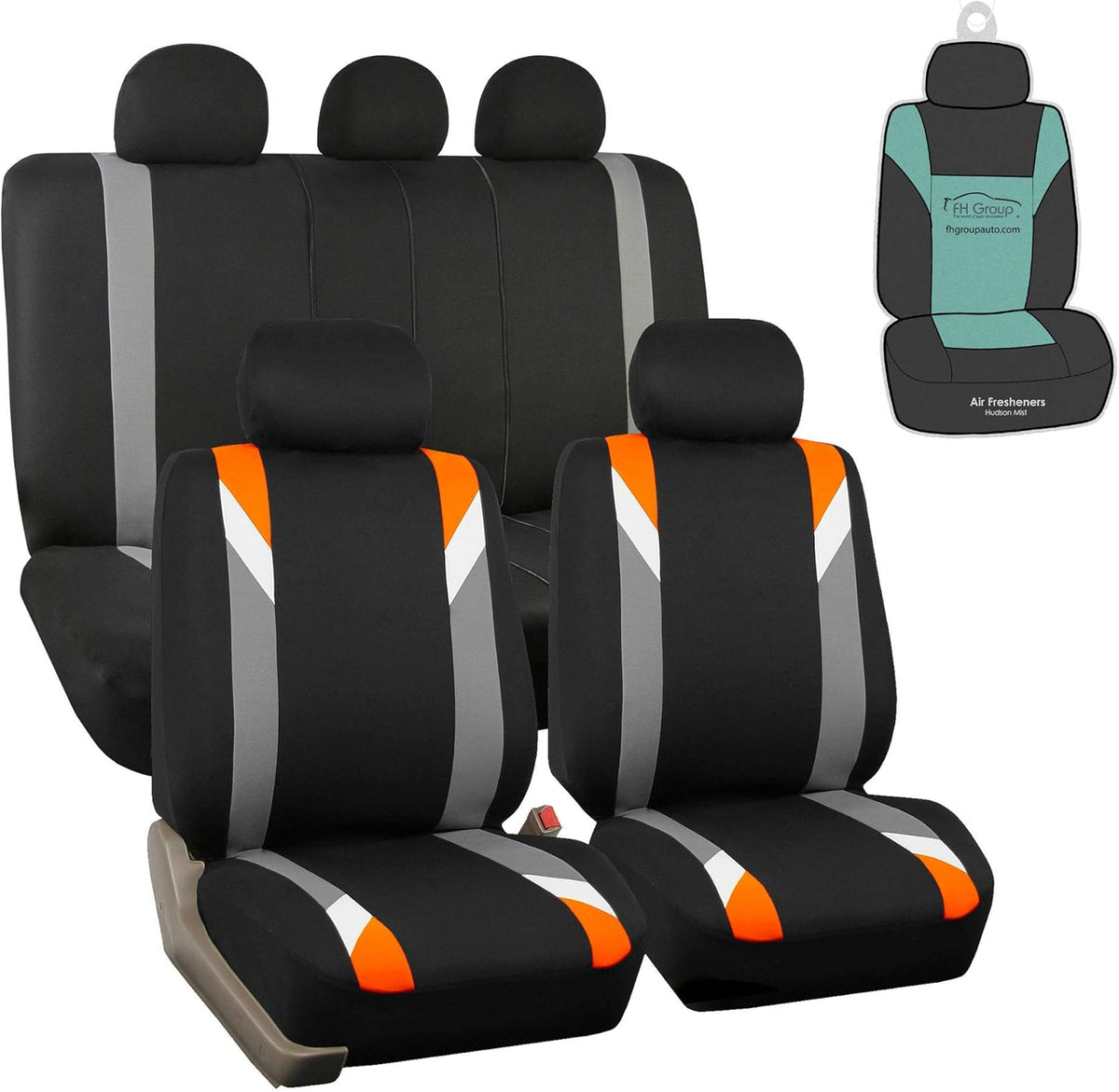Gray/Black Seat Covers P417