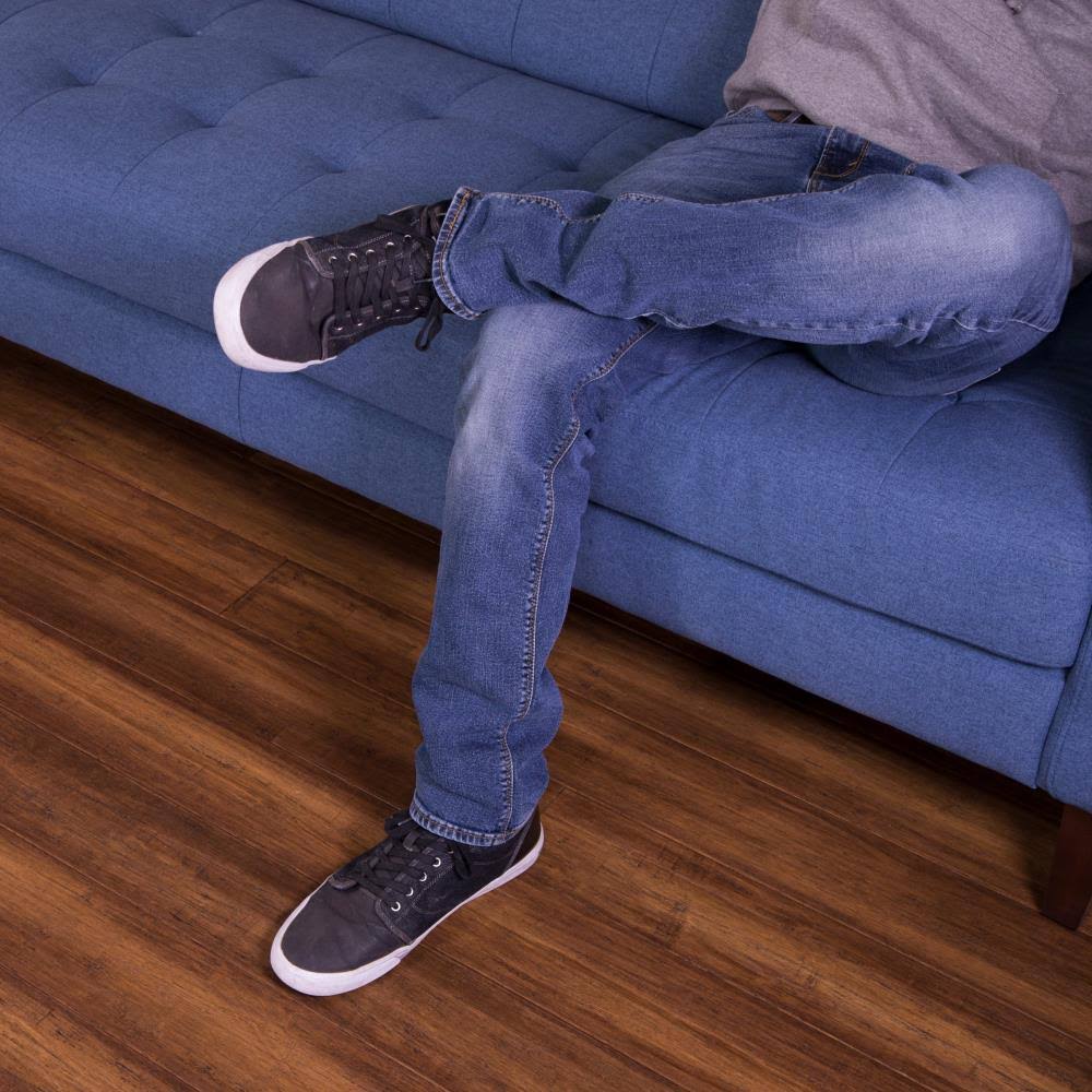 5-1/8-in Wide x 9/16-in Thick Bamboo Bourbon Barrel Distressed Solid Hardwood Flooring K21426