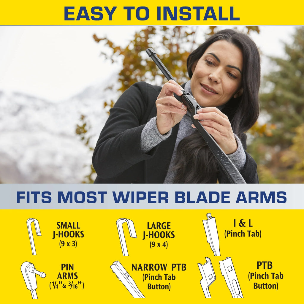 26 2-in-1 Windshield Wiper Blade J999