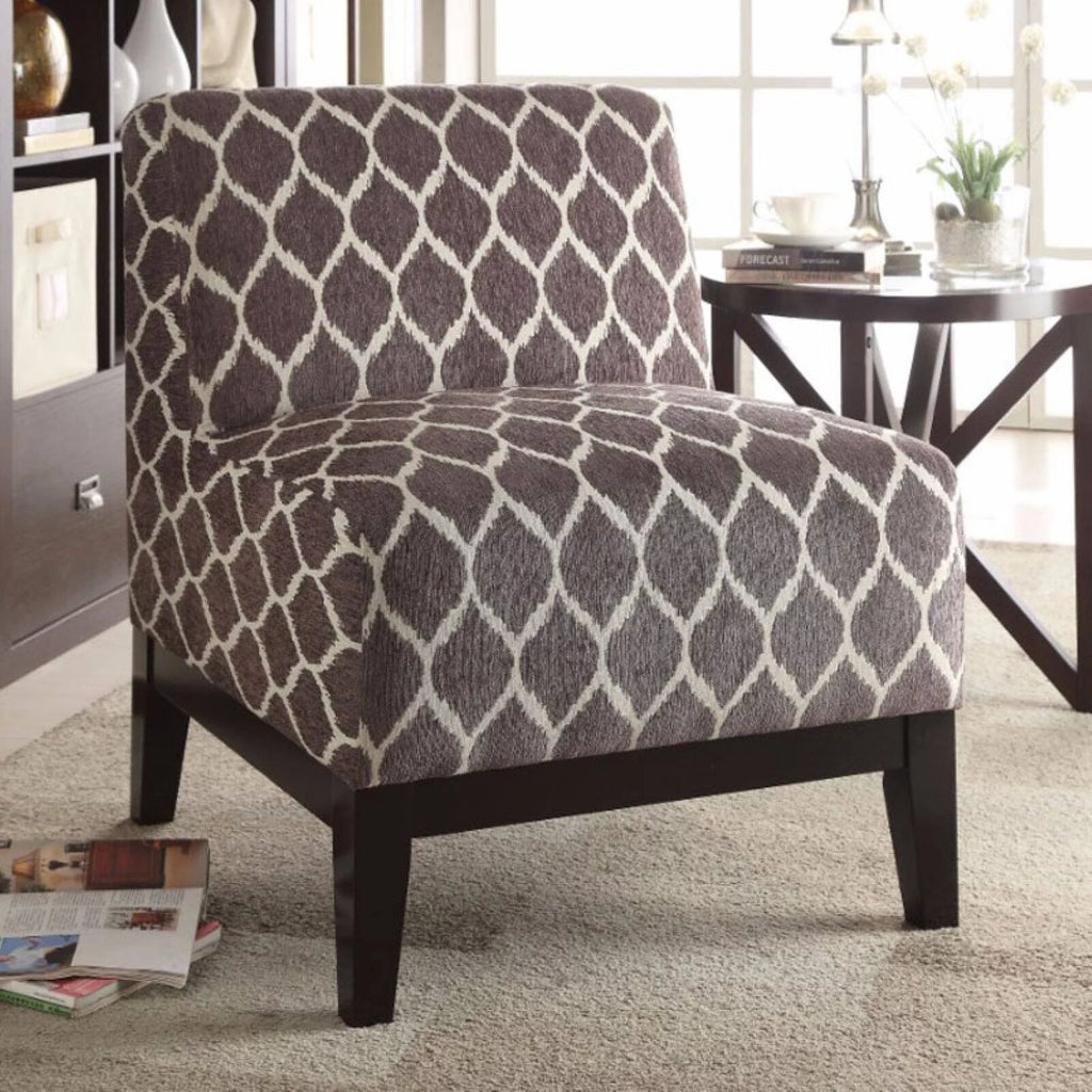 Chenille Accent Chair J437