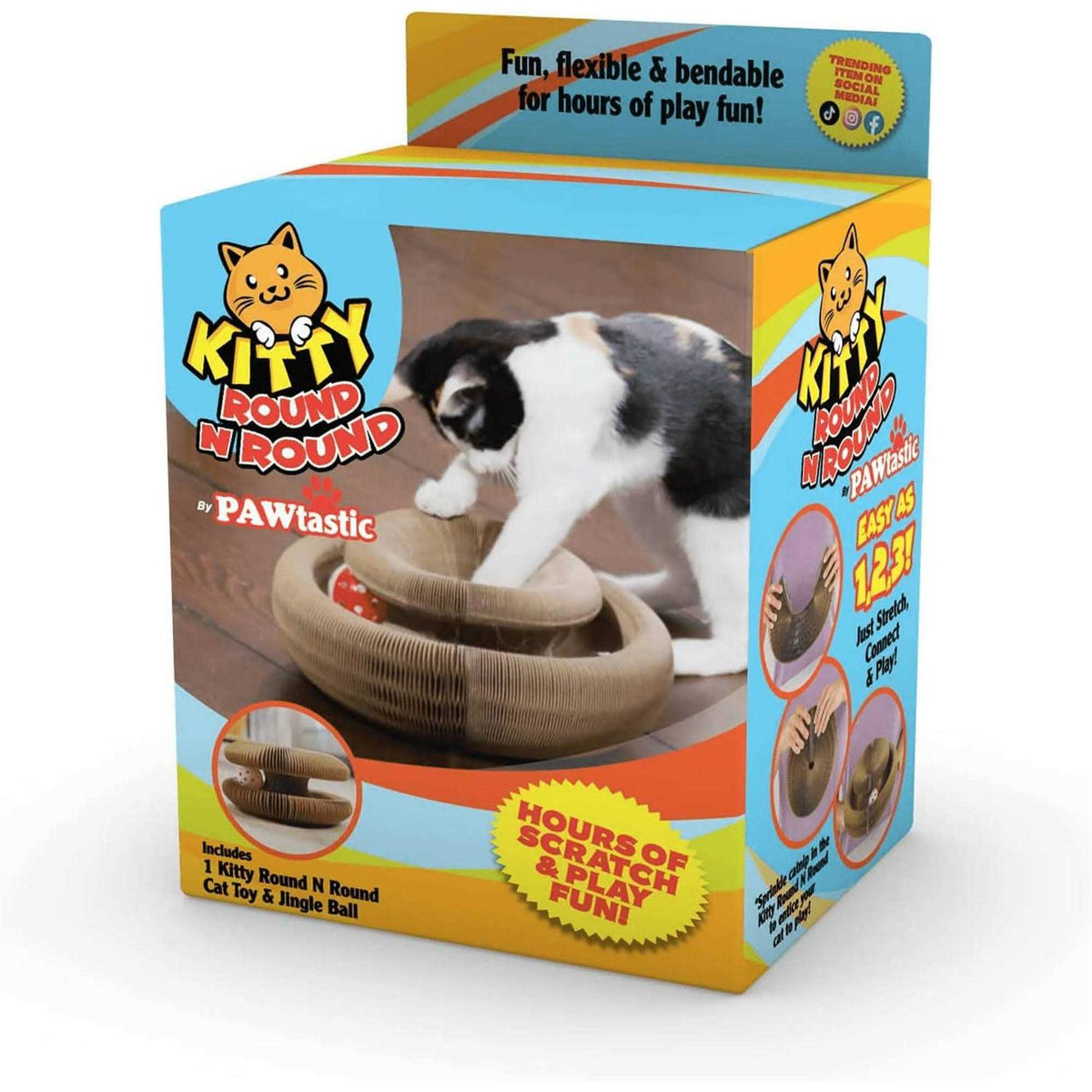 Round Cat Toy X754