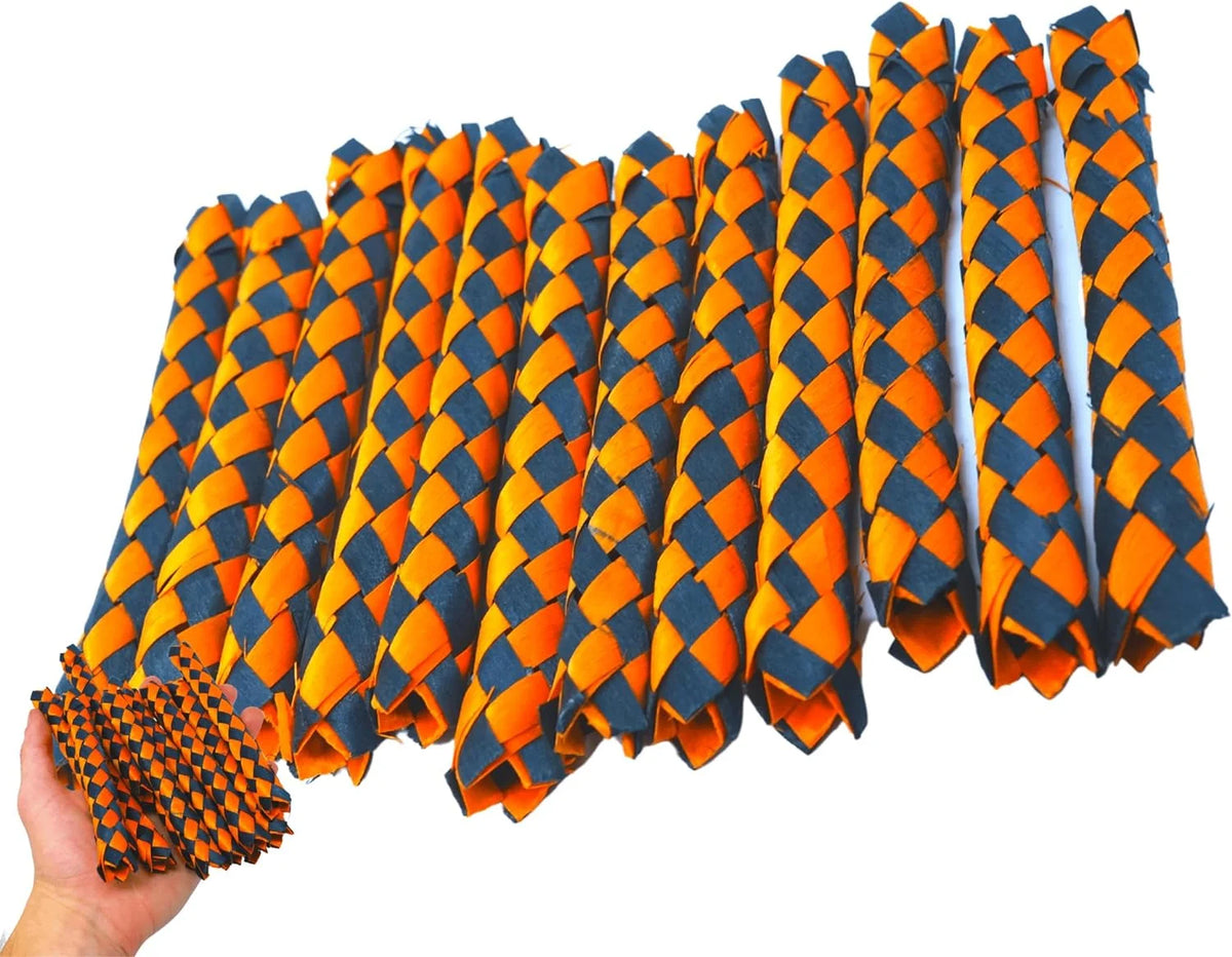 12 Finger Traps (5.50" X 0.75") Green Z275277
