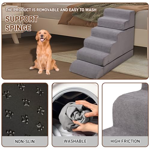 30 inch 6 Tier Non-Slip Pet Stairs C392