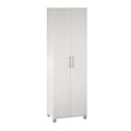 Ivory Oak Utility Storage Cabinet Q80430