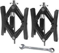 RV Wheel Chock Stabilizer, 2 Packs, Heavy Duty, Fit for 3.5” to 11” S301441