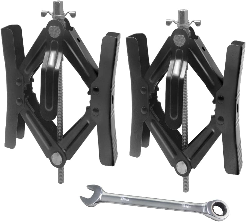 RV Wheel Chock Stabilizer, 2 Packs, Heavy Duty, Fit for 3.5” to 11” S301441