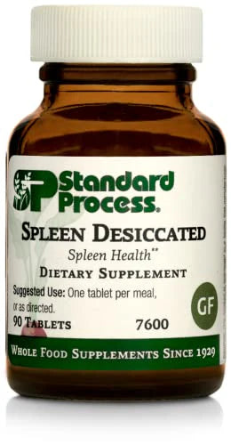90 Tablets Gluten Free Spleen Desiccated J852
