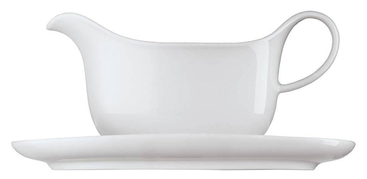 White Sauce Boat 11 oz U219